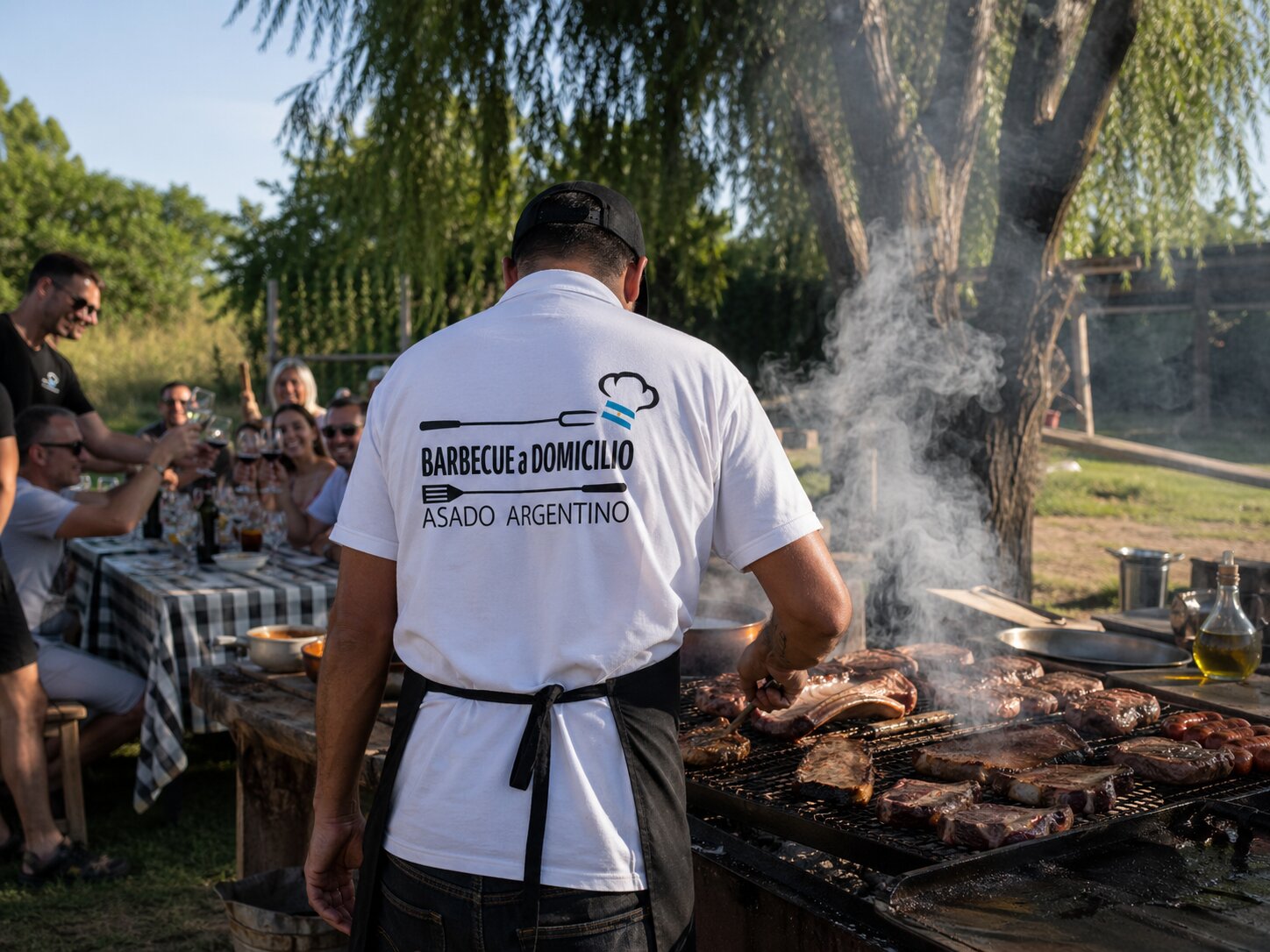 Barbecue a domicilio per feste private